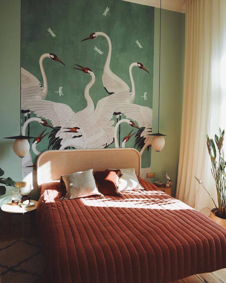 huzur verici yatak odası rengi